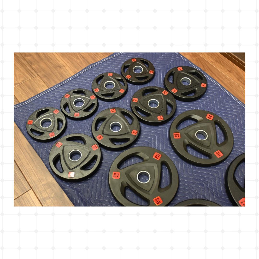 【新潟市引取限定】オリンピックプレート120kgセット