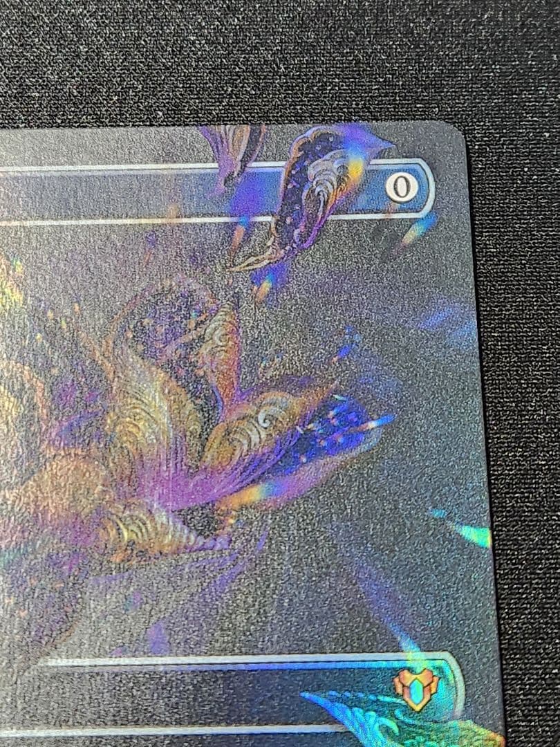 【FOIL】宝石の睡蓮/ボーダーレス/日本語1枚