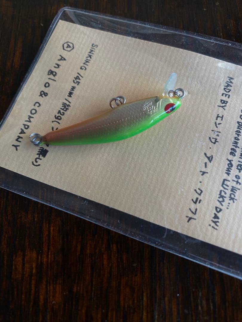 新品未開封 Anglo＆company HOBO 45S ハンドメイドミノー