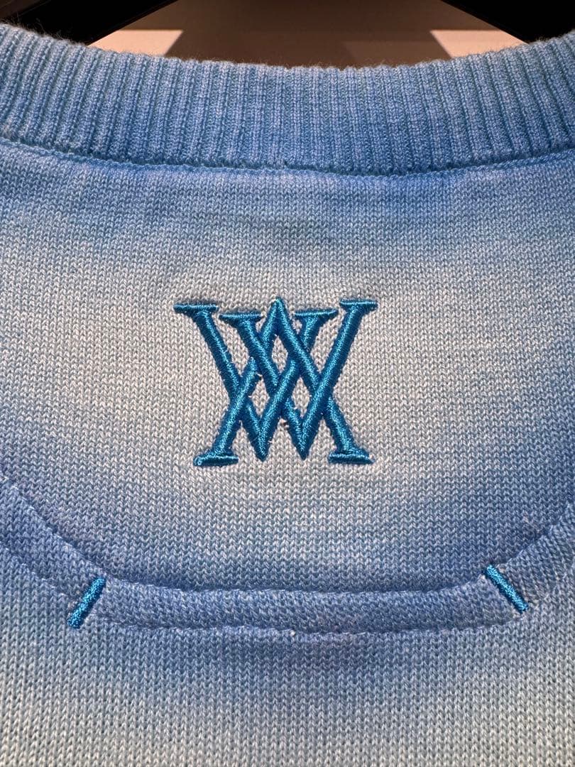 美USED ANEW GOLF メンズ ヴィンテージ風 コットンニット