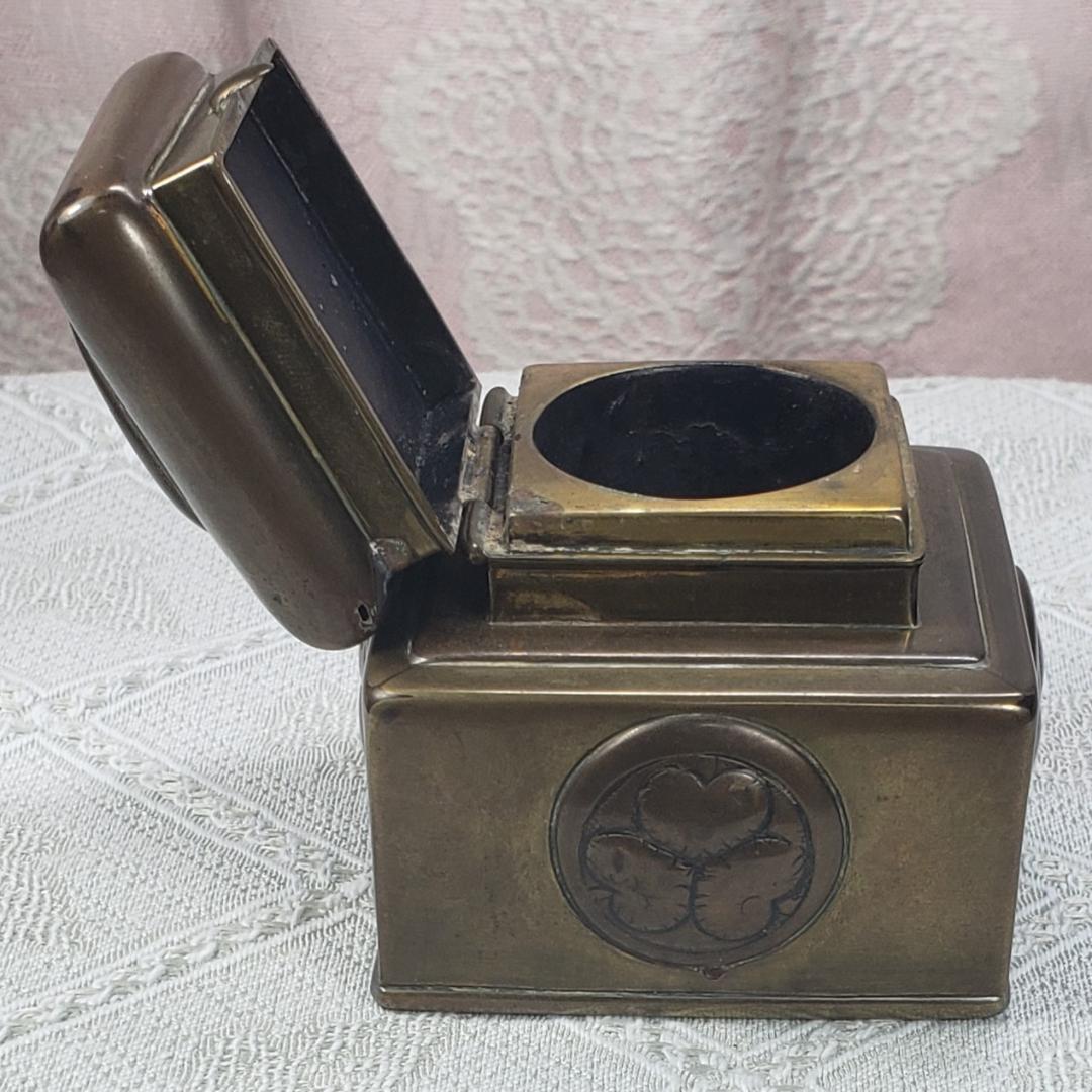 【大珍品】◆『徳川家伝来 墨壷』◆検）徳川家康 徳川家光 豊臣秀吉 織田信長