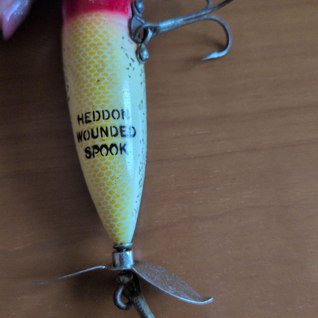 バス釣りルアー　ヘドン　ウンデッドスプーク　オールド