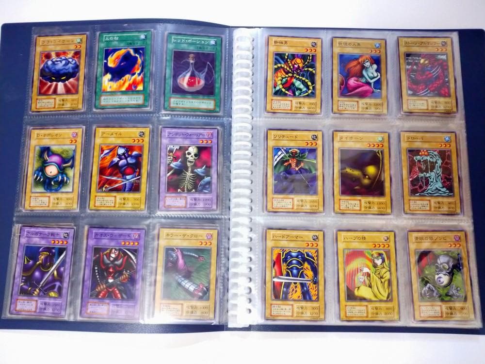 遊戯王 初期ノーマル vol.1～vol.7 コンプリートファイル 美品～やや傷