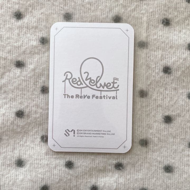 redvelvet ウェンディ トレカ wendy ホログラム day1