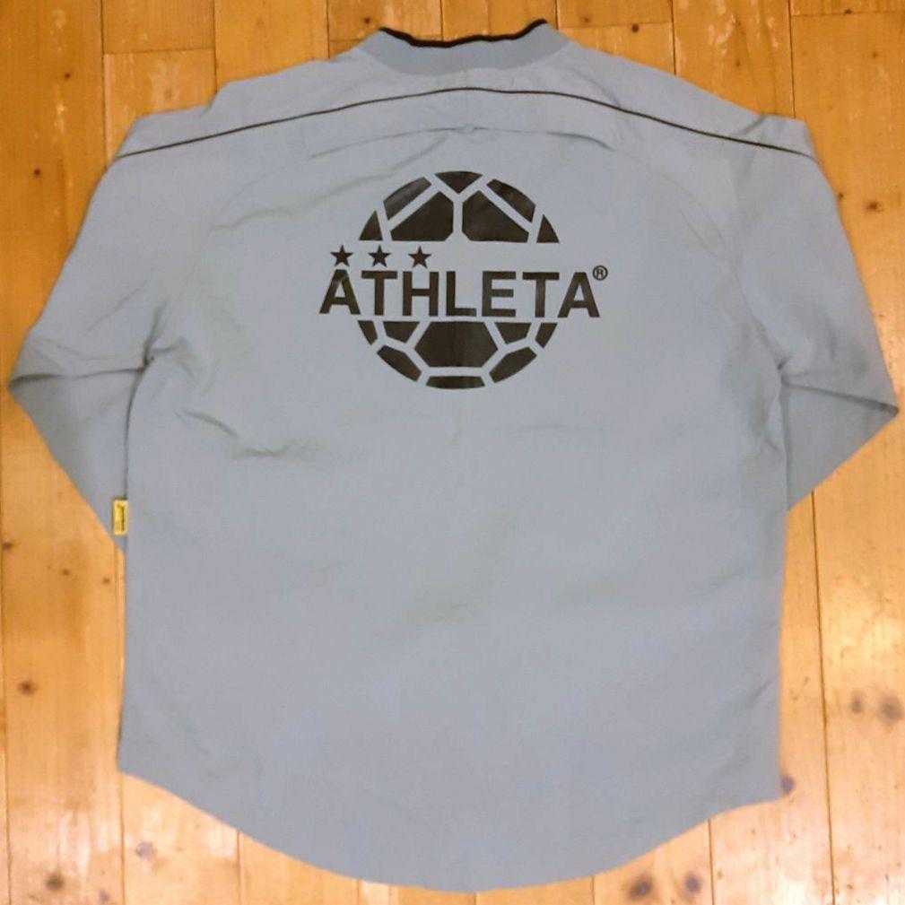 美品 ATHLETA アスレタ ピステ上下 セットアップ グレー フットサル