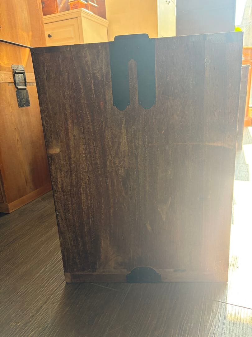 桐箪笥 アンティーク 古家具 時代箪笥 3段引出　収納棚 無垢材　日本箪笥