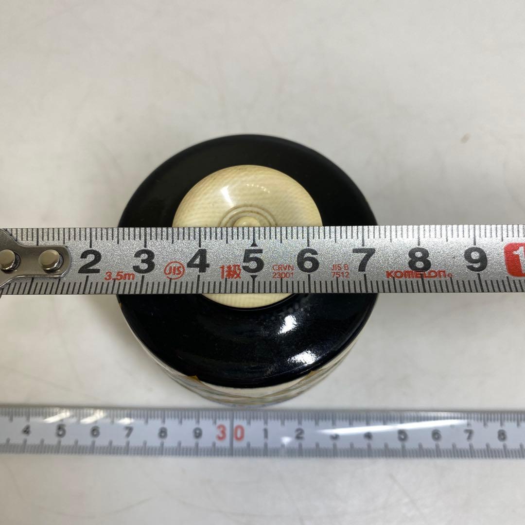 ☆茶3 平安 手塚景雲 仁清写茶入 共箱 高さ約8.4cm 東T8-0209①