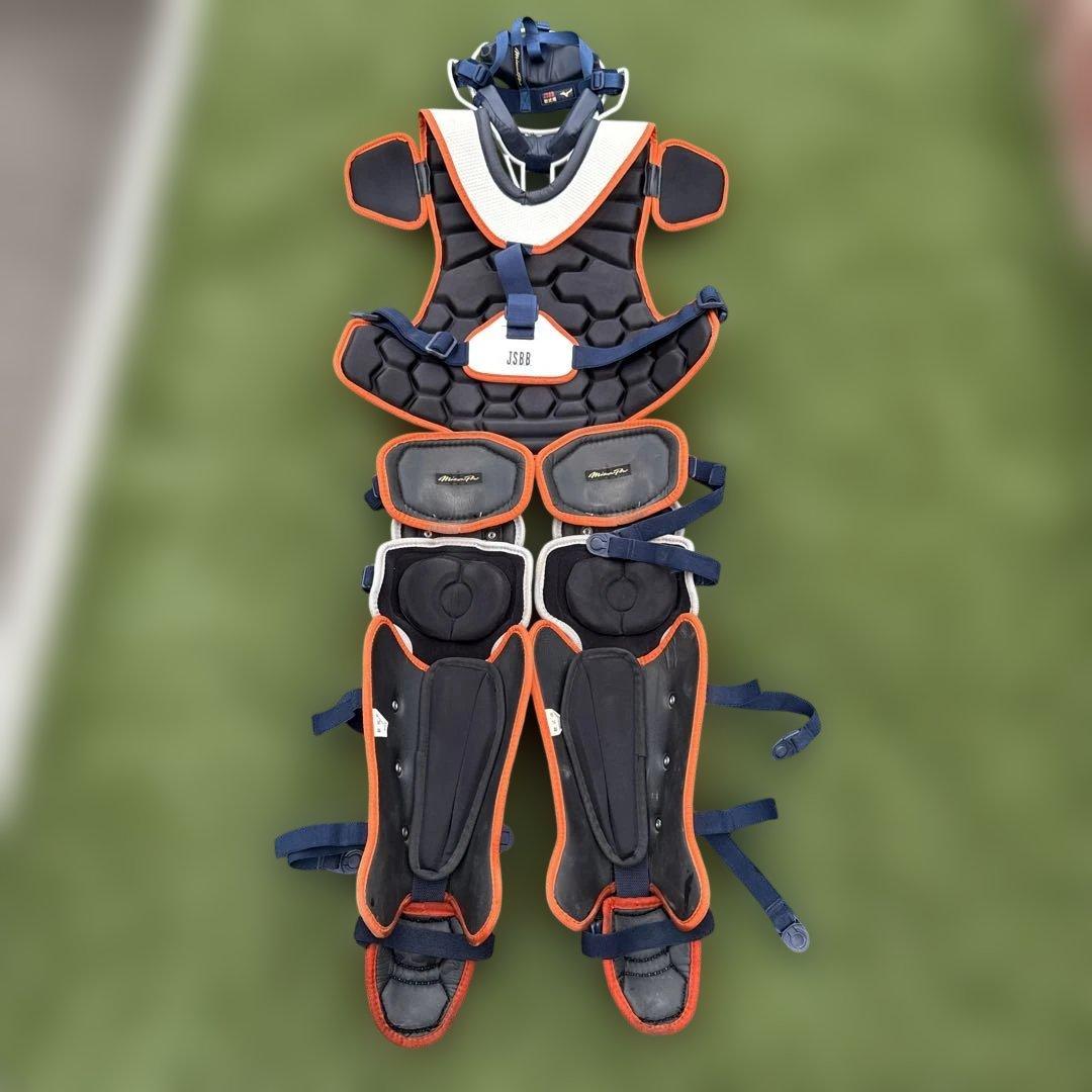 ミズノプロオーダーキャッチャー防具軟式