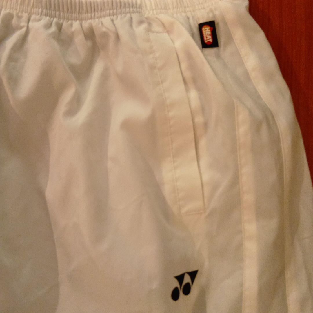 YONEX ヒートカプセル　ウォームアップパンツ テニスパンツ XO ホワイト