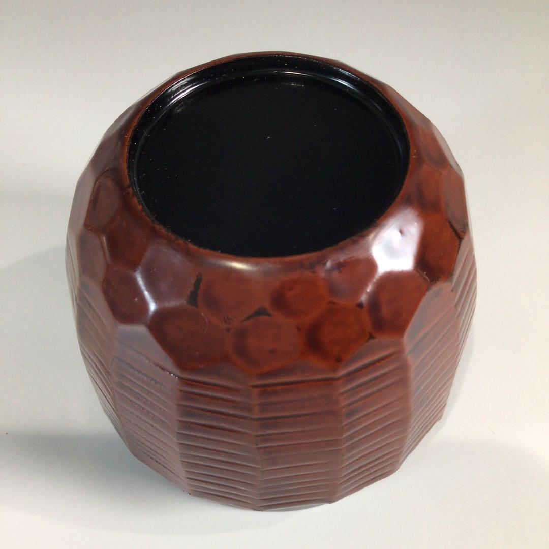 Ｐ４５０　棗　『岡本陽斎作』『又妙斉好』『老松蒔絵』『折撓中棗』　共箱　茶道具