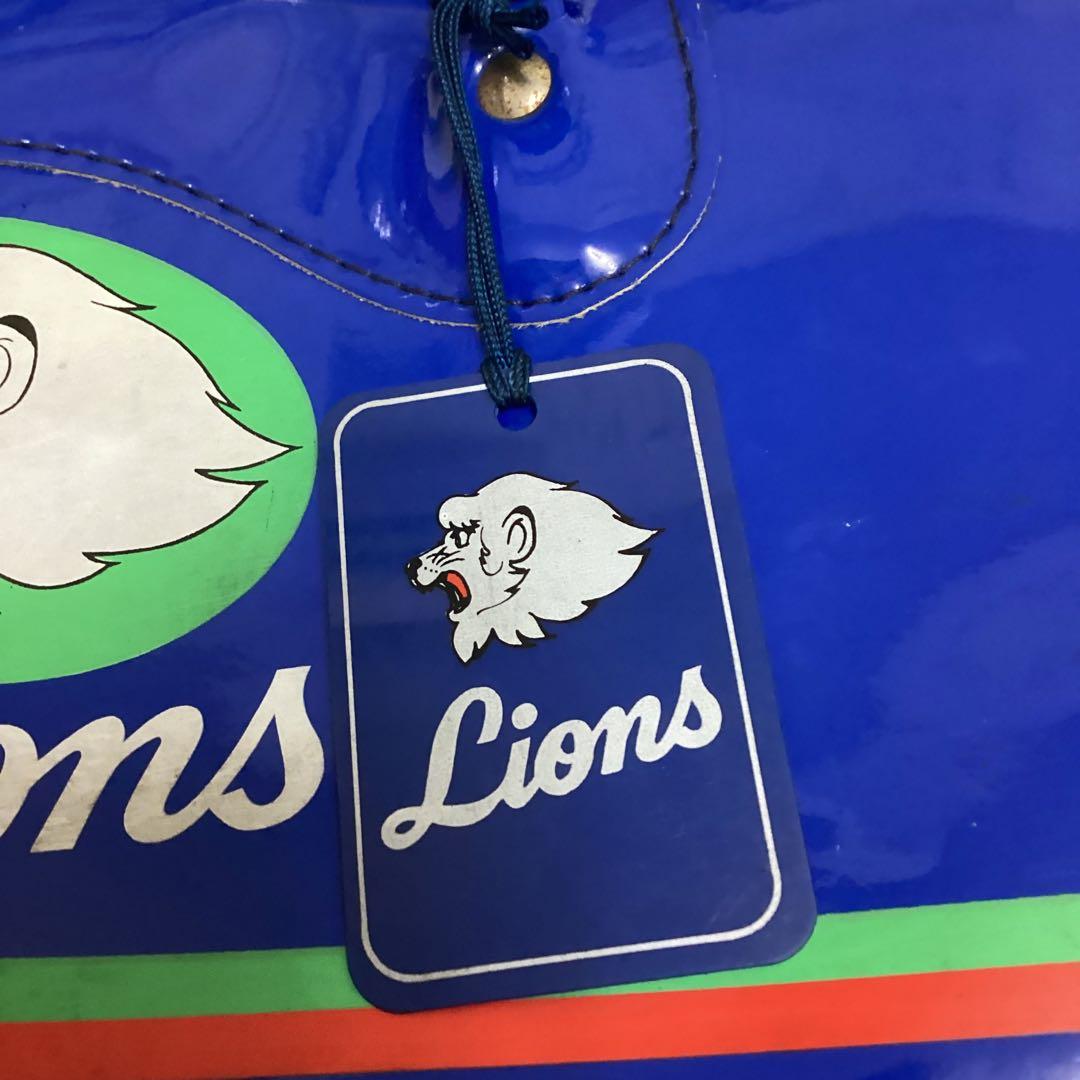 【レトロ希少】西武ライオンズミニボストンバッグ