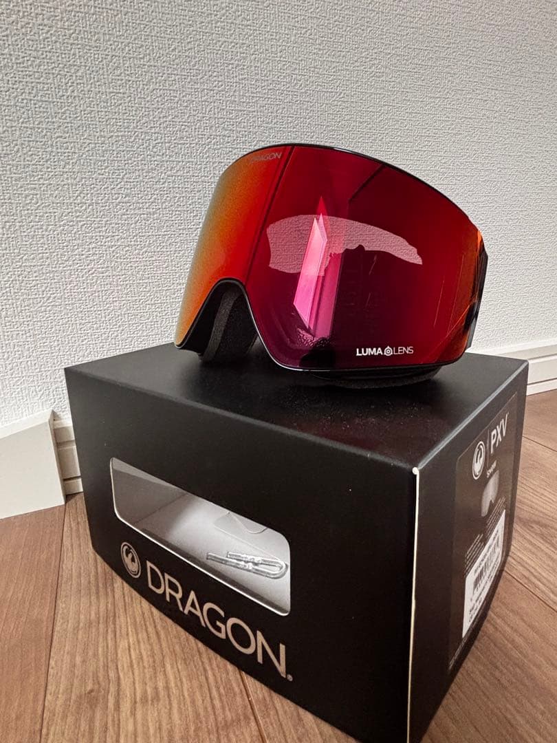 DRAGON LUMALENS PXV ECHO SILVER レッド早い者勝ち