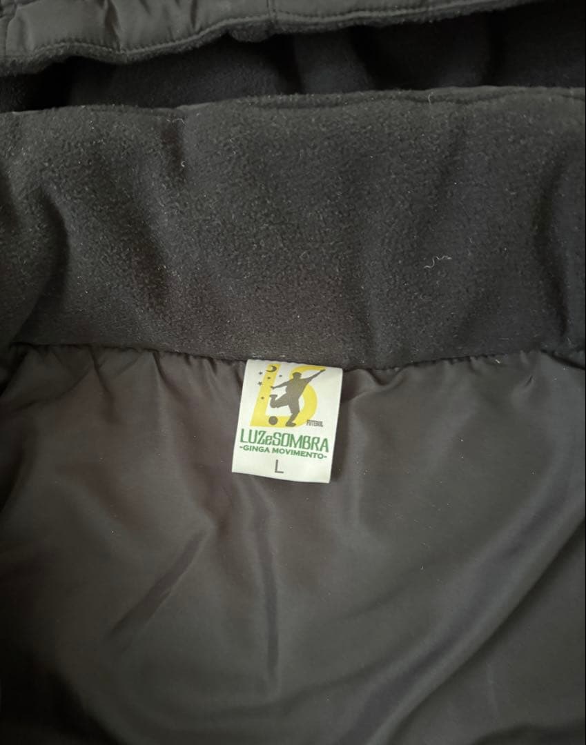 LUZeSOMBRA ブラックベンチコート　L