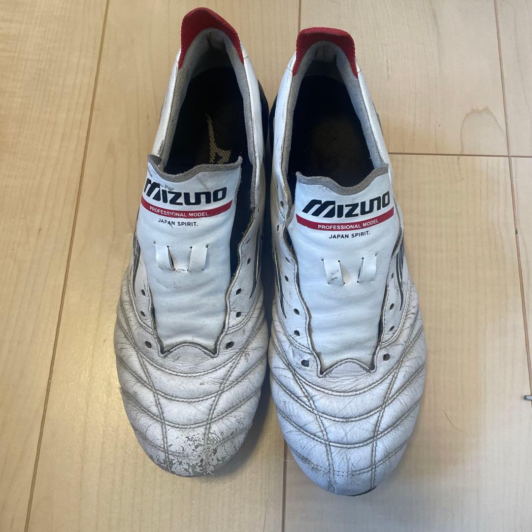Mizuno Morelia サッカーシューズ ホワイト/レッド