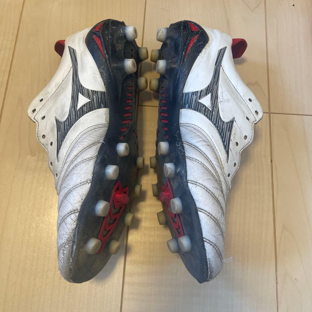 Mizuno Morelia サッカーシューズ ホワイト/レッド
