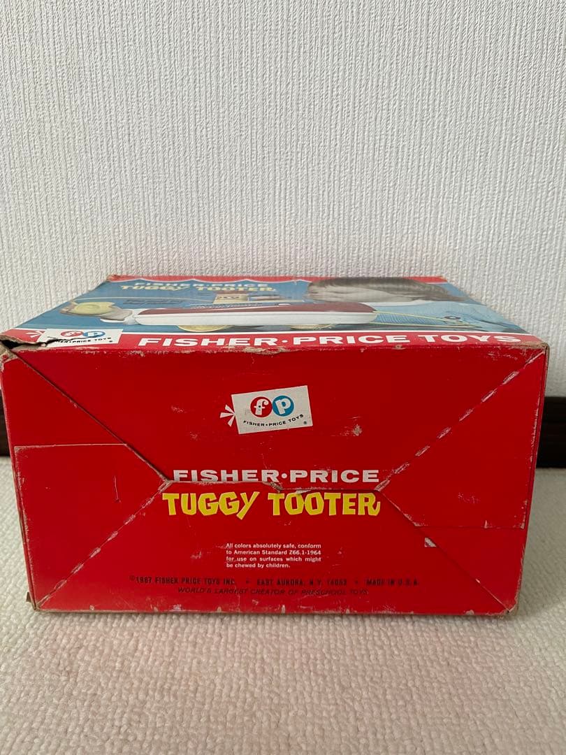 フィッシャープライス　ヴィンテージ　TUGGY TOOTER トイストーリー