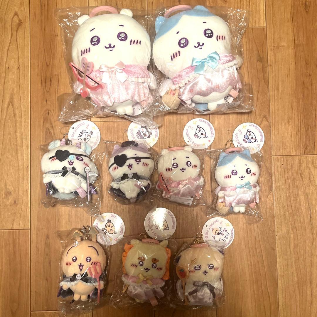 ちいかわ てんし&あくま マスコット ぬいぐるみS 9個セット