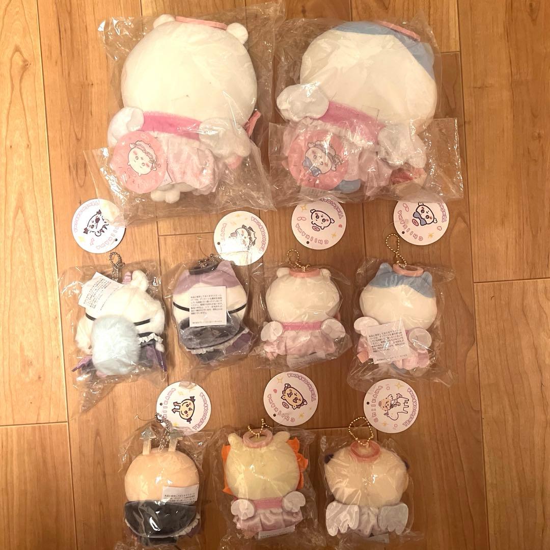 ちいかわ てんし&あくま マスコット ぬいぐるみS 9個セット