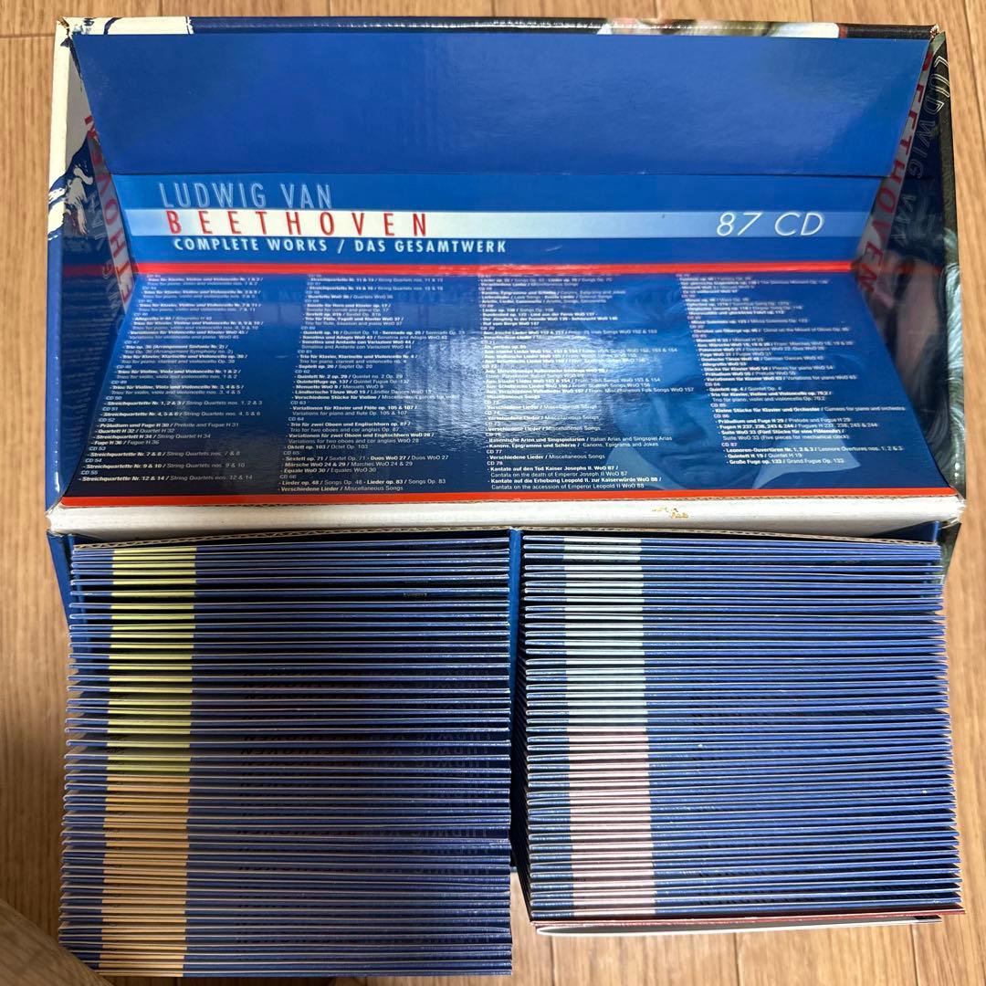 ベートーヴェン 87CD 完全作品集 & バッハ 46CD 完全版