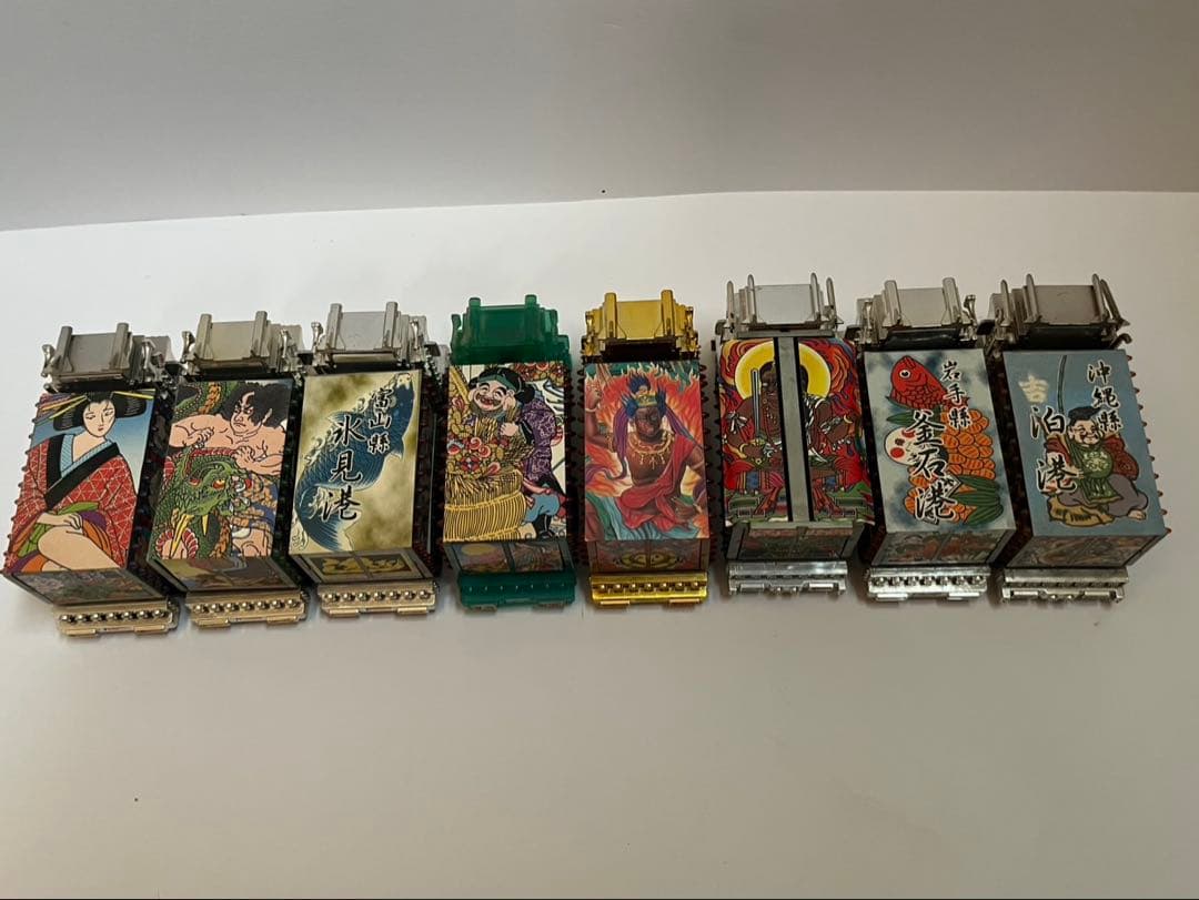 レトロ デコトラ チョロQフルセットケース付き