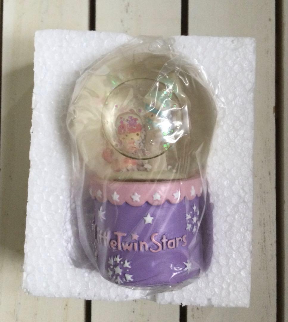 リトルツインスターズ ワイヤーツリーとミニウォータードーム　レア未使用品