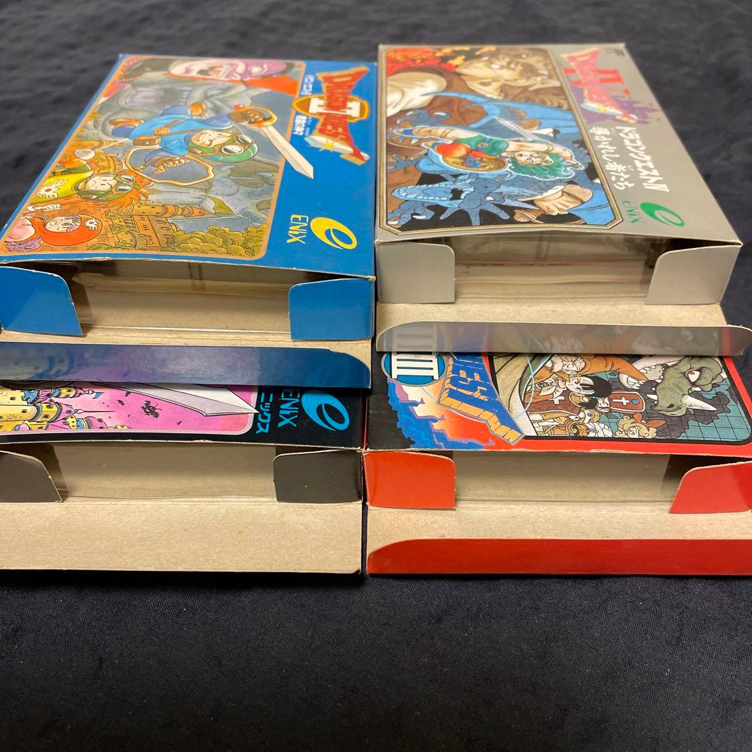 【ファミコン】ドラゴンクエスト　４本セット