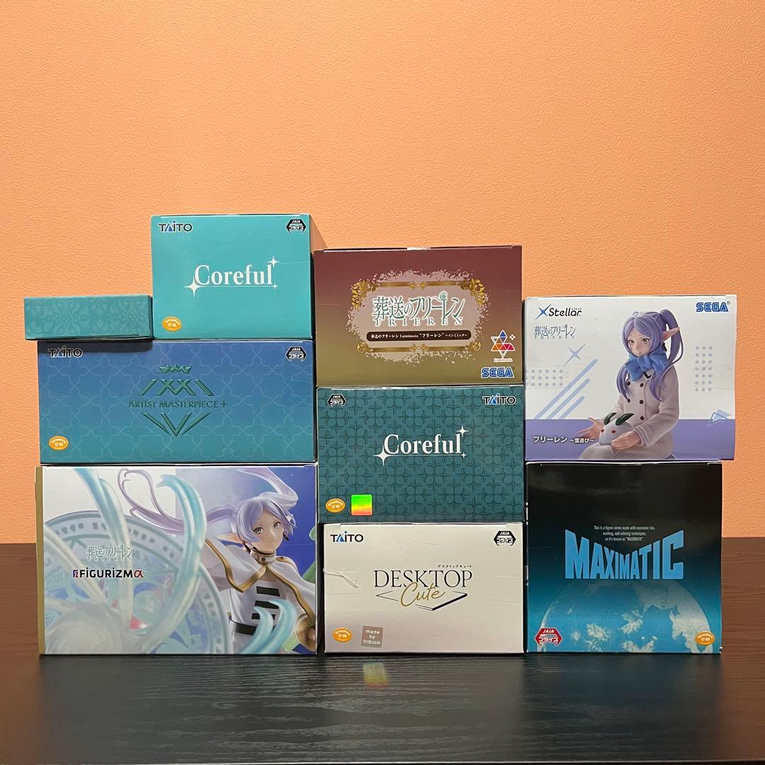 【新品未開封】葬送のフリーレン　フリーレン　フィギュアまとめ売り　9点