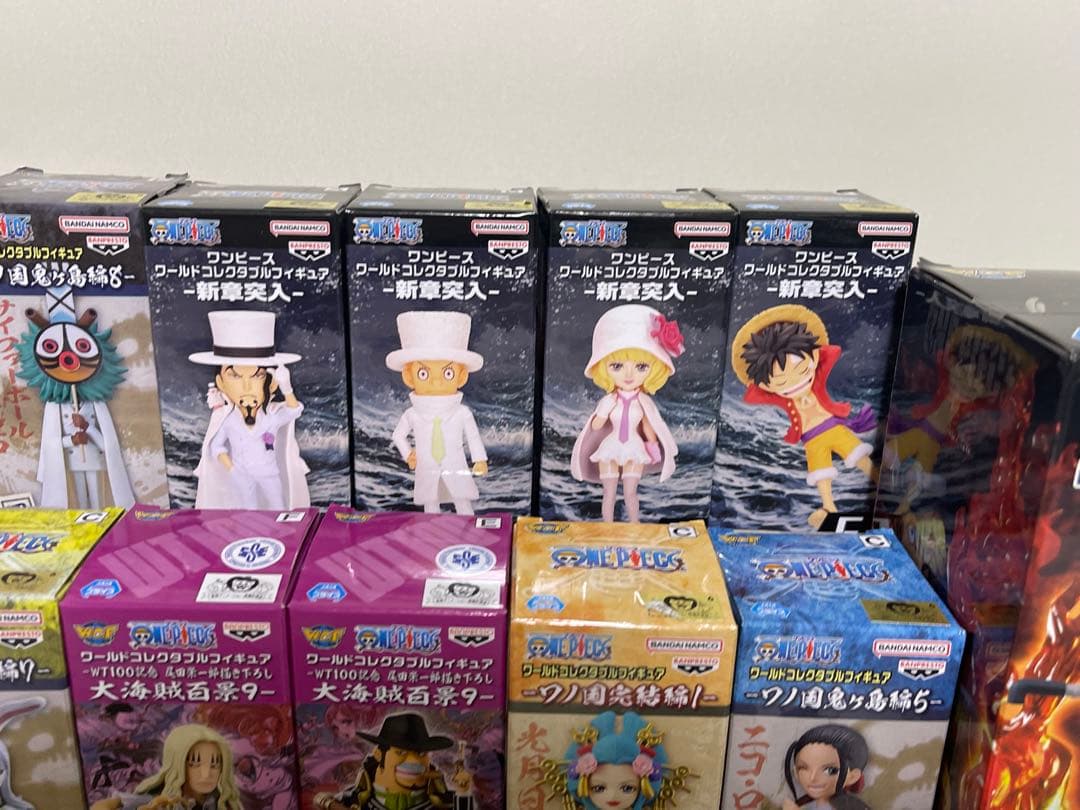 ワンピース　ワールドコレクダブルフィギュアまとめ売り