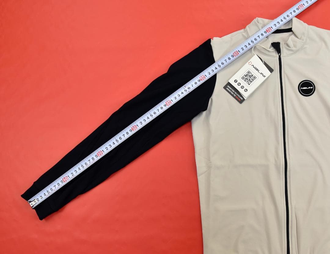 Nalini SOFT WRAP 長袖ジャージ size:L ブラック/フォグ