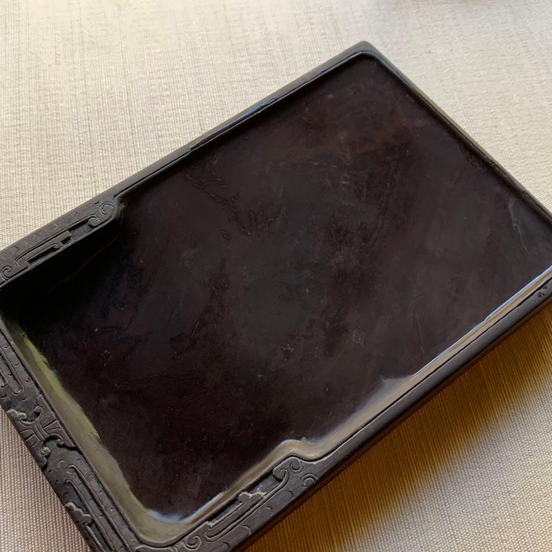 使い勝手良し☆実用長方端渓硯(*´꒳`*)