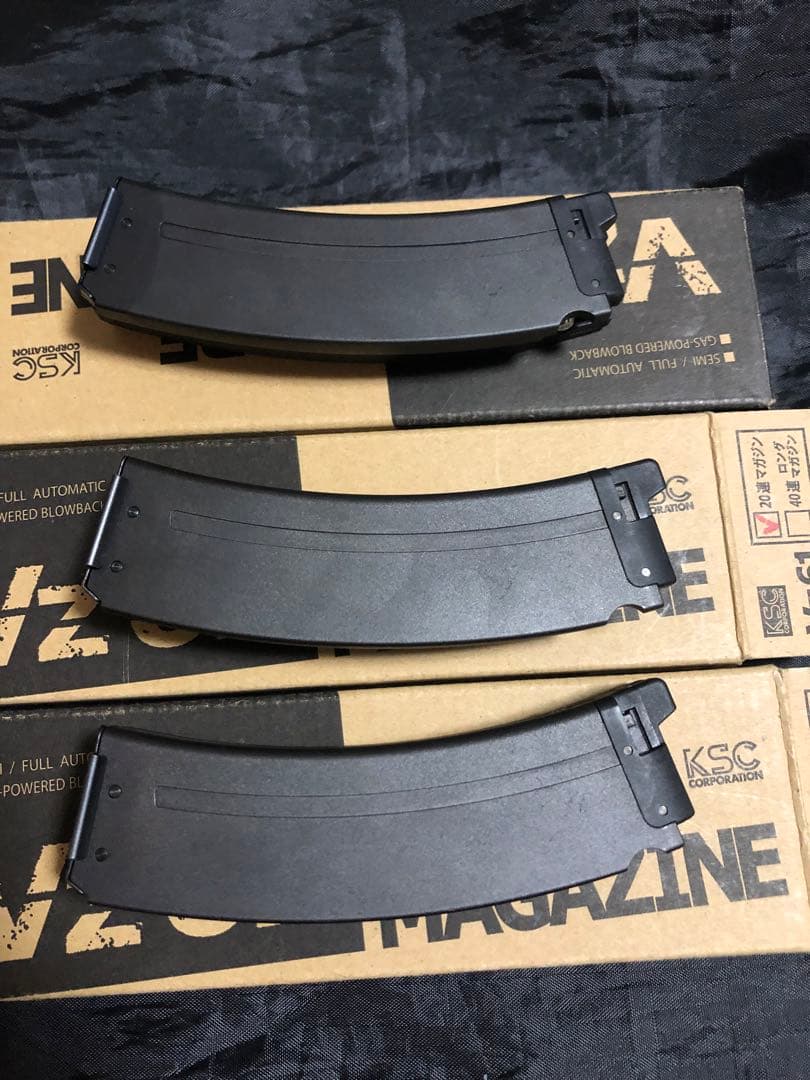 ksc スコーピオン マガジン3本　新品未使用　ガスブロ