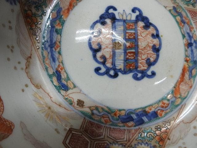 伊万里色絵鉢　MA282