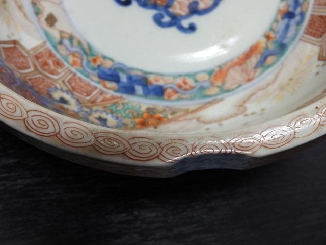 伊万里色絵鉢　MA282