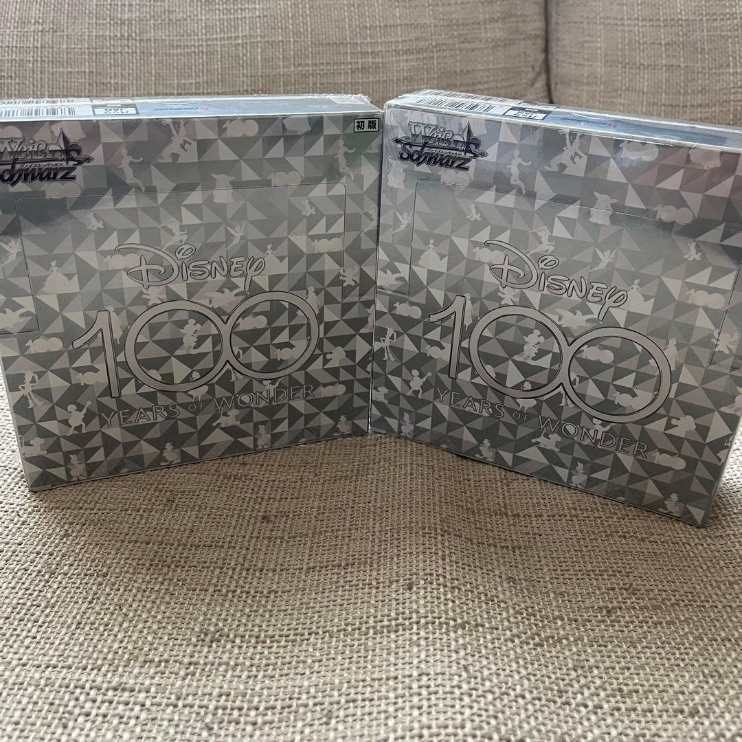 ディズニー100 Disney 100 ヴァイスシュヴァルツ Box 初版