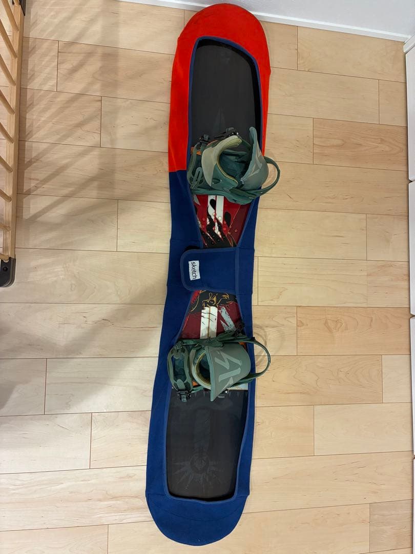 スノーボード　（板、ビンディング、ブーツ）3点セット