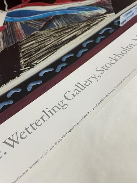 Clark and Percy/デビット ホックニー/ポスター