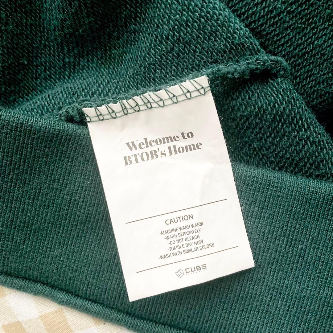 BTOB ファンミ　トレーナー　グリーン