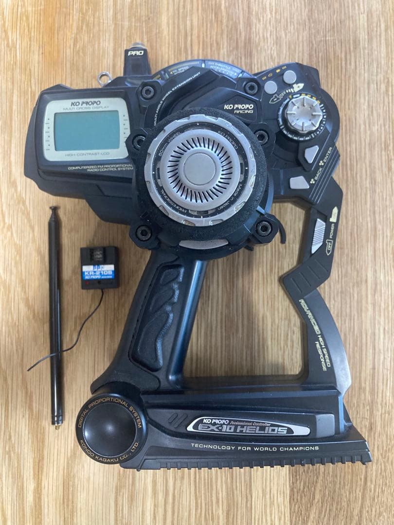 KOプロポex-10ヘリオス RF901s 2.4Gモジュール KR210受信機