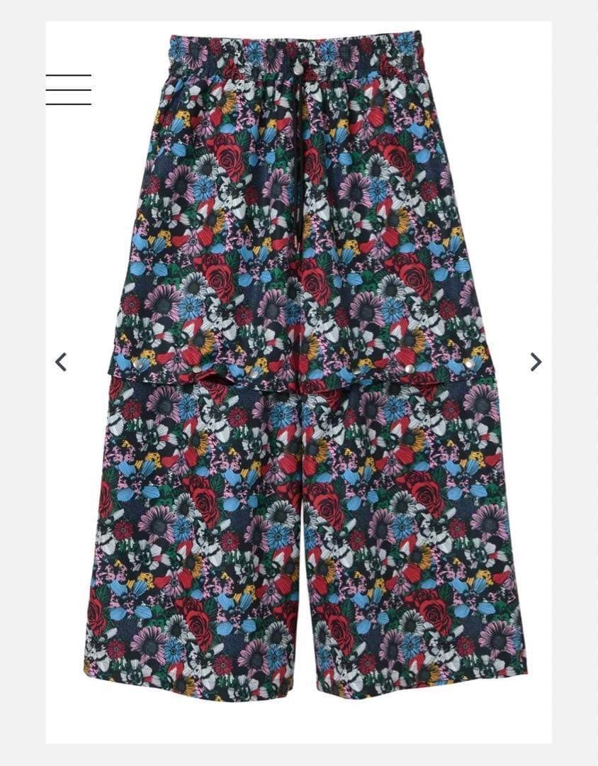 LiSAプロデュースブランドROY 『花柄2way パンツ』