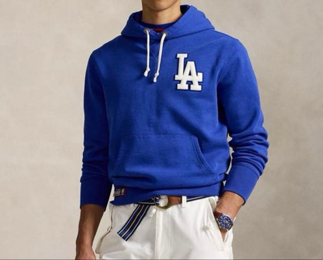 【超希少/即完】POLO RALPH LAUREN✖️DODGERS パーカー M