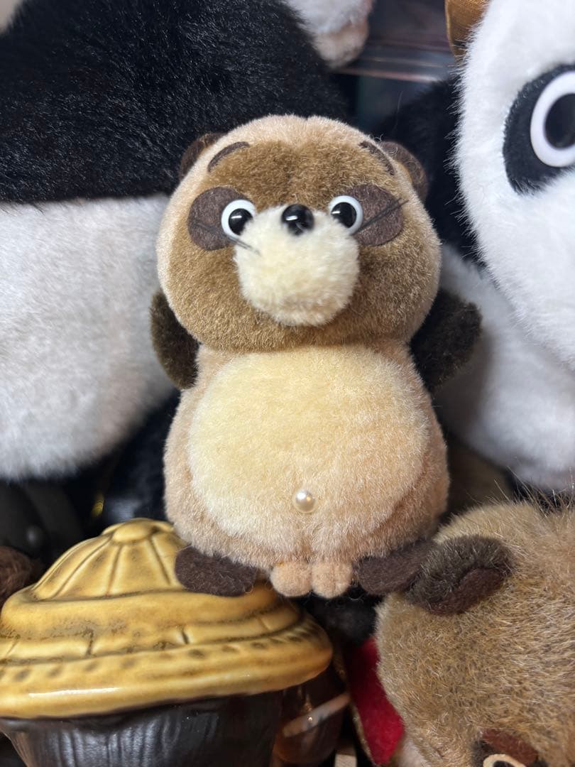 【高畑勲展限定・美品】【おまけ付き】平成狸合戦ぽんぽこ　ぬいぐるみ