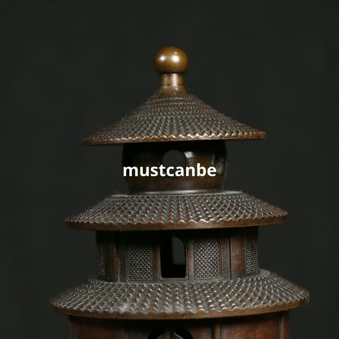 銅器 天壇香炉 室内檀香盤 香炉 香道具 装飾品 工芸品 置物