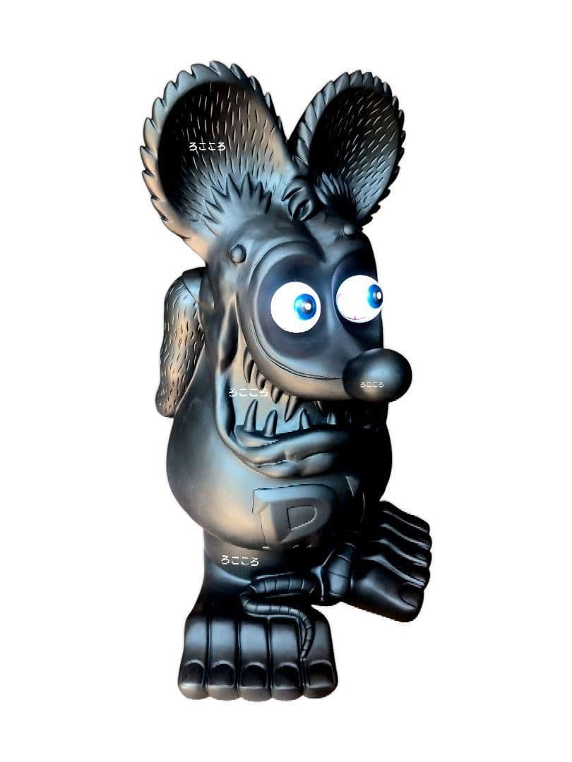 残りラスト1点のみ ラットフィンク フィギュア マットブラック ラットフィンク