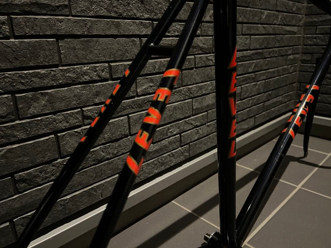 鳥さん　LEVEL njs フレームセット BB付き