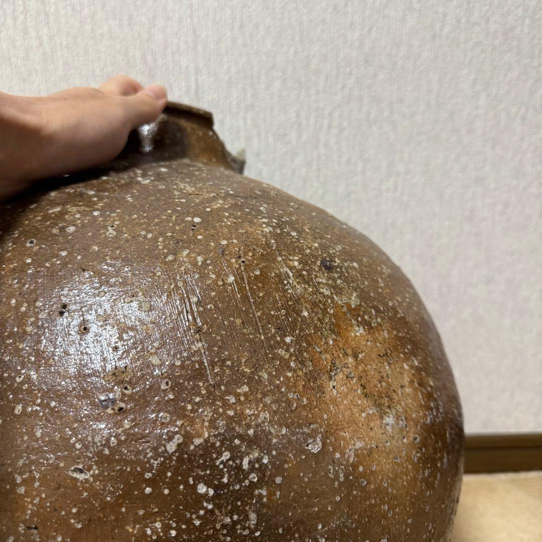 古信楽 壺 大壺 室町時代 古美術 古備前 古常滑 古瀬戸 古丹波 古越前 骨董