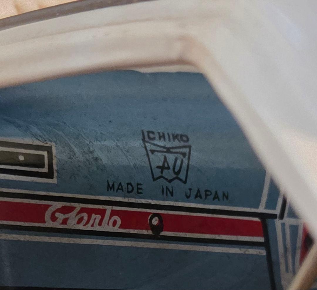 【箱付】【年代物】イチコー　グロリア　パトロールカー　ブリキ