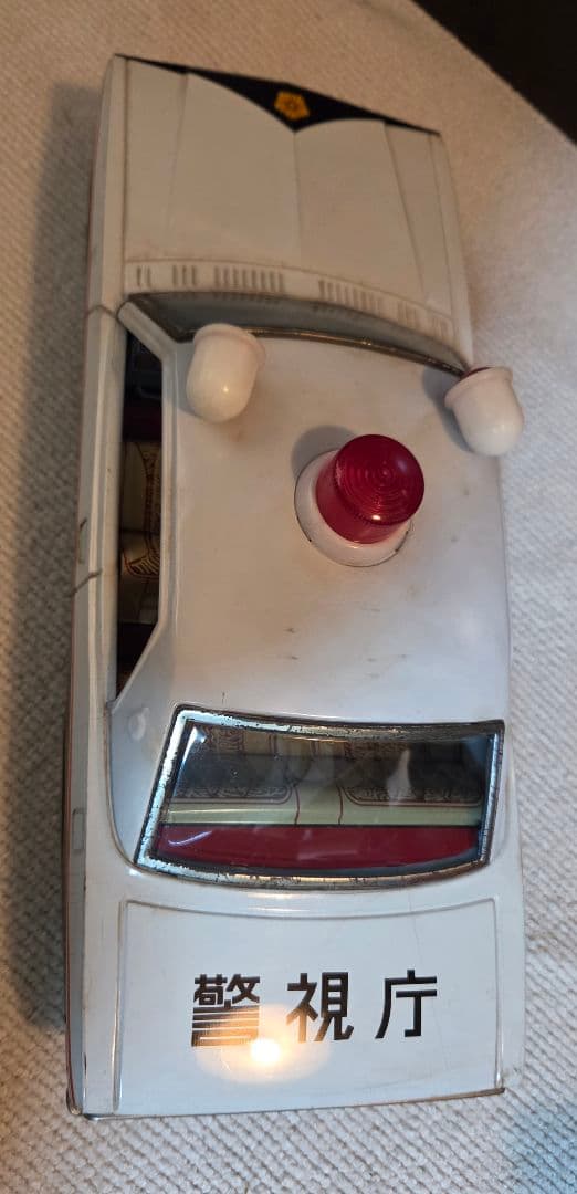 【箱付】【年代物】イチコー　グロリア　パトロールカー　ブリキ