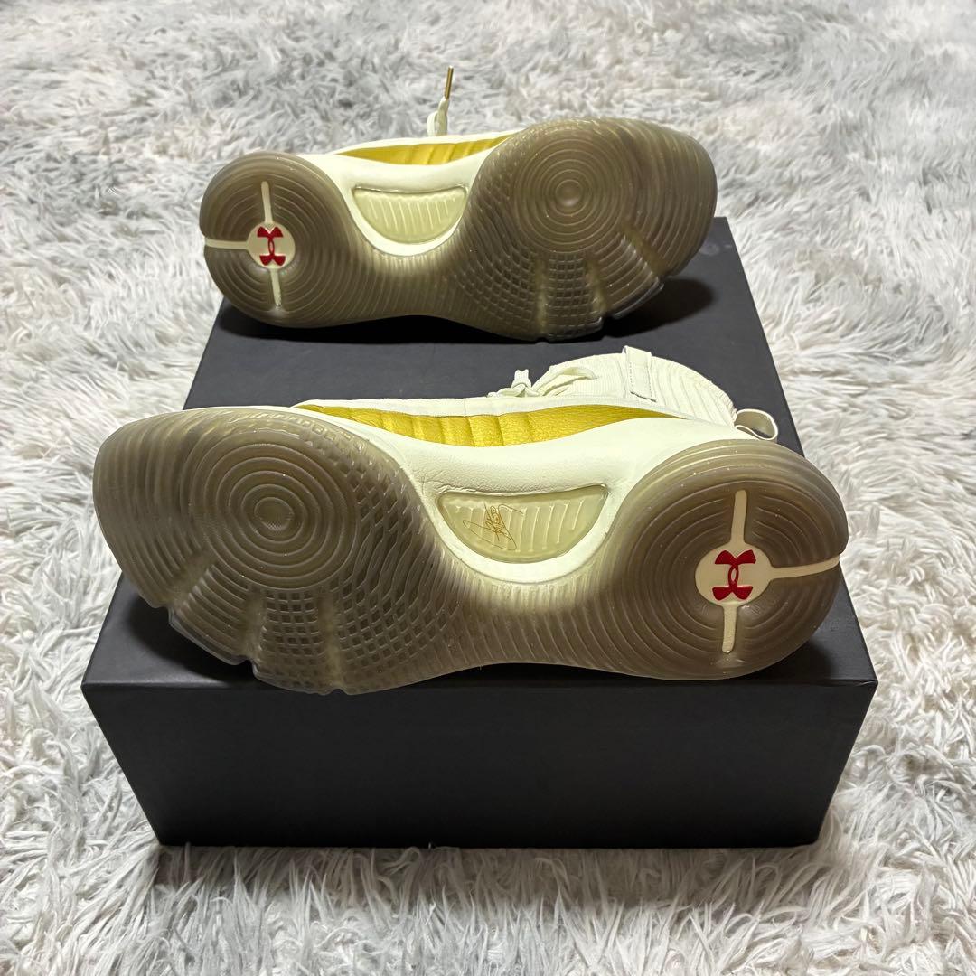 【美品】UNDER ARMOUR Curry 4 Retro Lemon