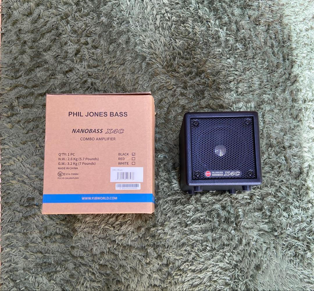 【美品】Phil Jones Bass Nanobass X4C ベース用アンプ