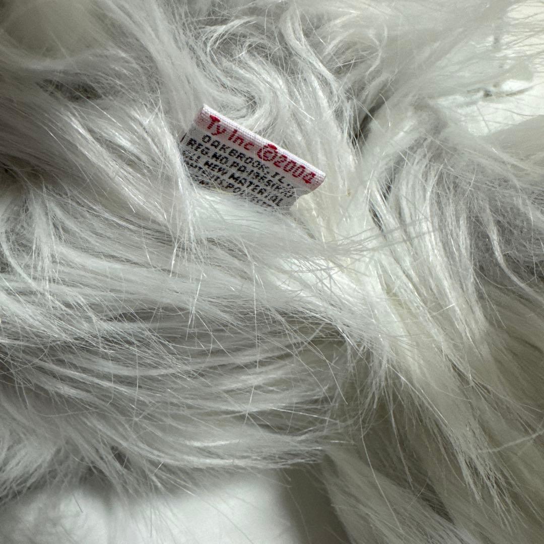 Ty グレー猫 ぬいぐるみ 長毛 バディーズ